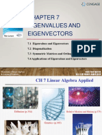 Ch7 Eigenvalues and Eigenvectors