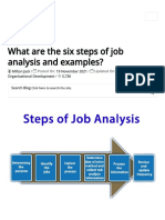 What Are The Six Steps of Job Analysis