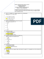 Examen Diagnóstico Con Respuestas