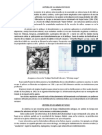 Historia de Las Armas - Tecnico Policial 2° Año