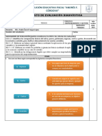 Evaluacion Diagnostica de Segundo Técnico