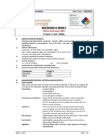 MSDS Nitric Acid