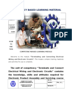 CBLM 6 Terminate Connect Electrical Wiring Electronic Circuits