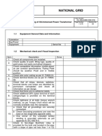 CL-NG-6460-002-018 Checklist For Oil-Immersed Transformer Rev02