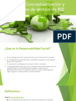 Conceptualización y Modelos de Gestión de RSE