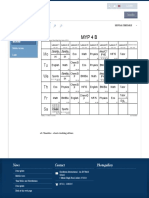 Timetable Choithram International - An IB World School