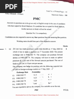 @canotes - Final Ca-Final-Sfm-New-Icai-Question-Paper-Nov-2020