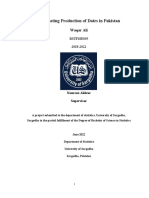 Production of Dates Final Thesis