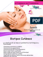 Biotipos y Fototipos Cutaneos