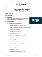 Suggested Specification For Buried Steel Water Transmission Pipe FINAL