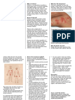 Scabies Information Leaflet 2018