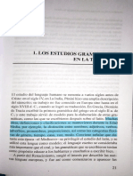 Los Estudios Gramaticales en La Tradición