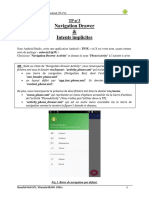 Navigation Drawer & Intents Implicites