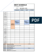 CEA STUDENT SCHEDULE FIRST SEM-AY2022-2023 Revised