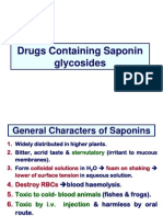 Lec 10 Drugs Containing Saponin Glycosides