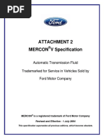 Mercon V Specification