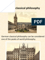 Lecture 7. German Classical Philosophy