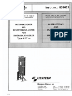 M042 Aux. Generator Engine - Sundry Instruction