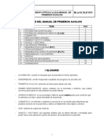 Manual de Primeros Auxilios