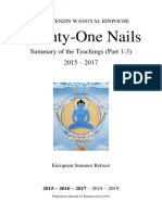 Summary 21 Nails Part 1-3 Buchenau 2015-2017