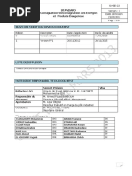 Standard Consignation S-HSE-22