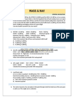 Mass and Balance Questions For Dgca Air Nav Exams