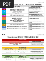 Libros de Texto 2022 2023 ENG EOI Elche