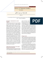 The History of Diabetes Mellitus