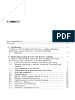 Minimal Processing Technologies in Food Industry