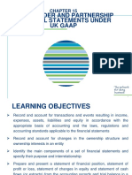 CFAB Accounting Chapter 15. Sole Trader and Partnership Financial Statement Under UK GAAP