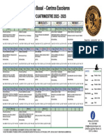 Menú Basal Valorado 1º Cuatrimestre 2022-2023