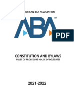 2021 2022 Constitution and Bylaws Final