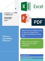 EMP. TECH. Lesson 5 Advanced Spreadsheet and Presentation Skills