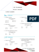 DIVISION DE POLINOMIOS Álgebra 2do