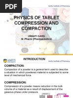 Unnati Physics of Tablet Compression