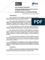 Resolución Directoral de Conformación Del Comité de Gestión-2022