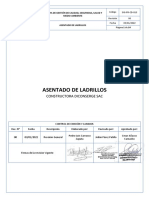 SIG-PR-CD-013 - Asentado de Ladrillos