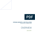 Strong Growth, Low Pollution: JULY 2011