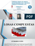 LOSAS COMPUESTAS GRUPO 3 Exposicion