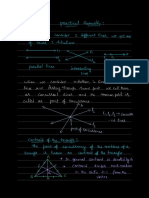 7A01 Practical Geometry