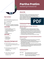 Resume Format Latest