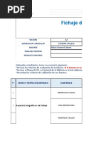 Fichaje de Resumen PROYEDC