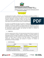 EDITAL #19-2022 PROGRAMA DE APOIO A NÚCLEOS EM CONSOLIDAÇÃO Retificado 20-09-2022