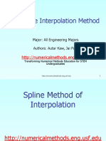 4 Spline