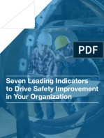 Seven Leading Indicators To Drive Safety Improvement in Your Organization