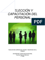 Seleccion y Capacitacion de Personalr