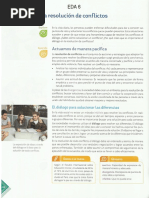 3 - DPCC 4° Eda 6 - Actividad 3 - La Resolución de Conflictos