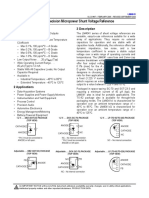 LM4041 Precision Micropower Shunt Voltage Reference: 1 Features 3 Description