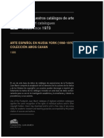 Arte Español en Nueva York (1950-1970) - Español (1986)