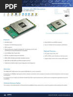 Lm823 Wifi 802.11 B/G/N Module With Ipex Receptical: Host Controller Interface (Hci) Via Usb Interface